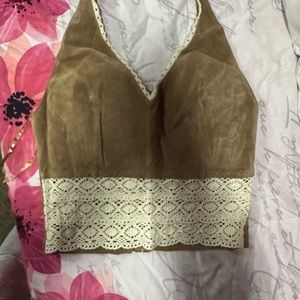 Vintage Wilson leather halter